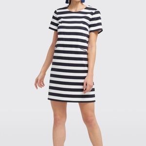 Draper James Striped Shift Dress Size 8